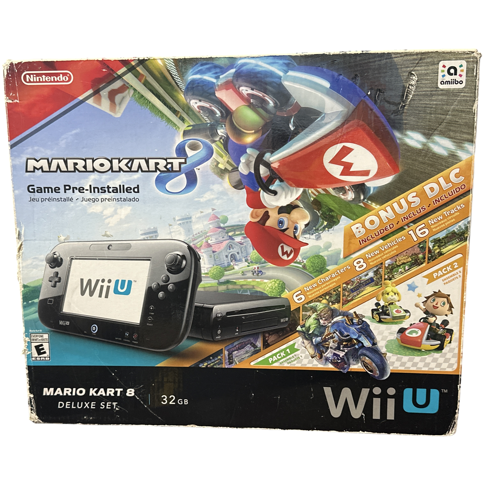 Wii U Console Deluxe: Mario Kart 8 Edition - Wii U
